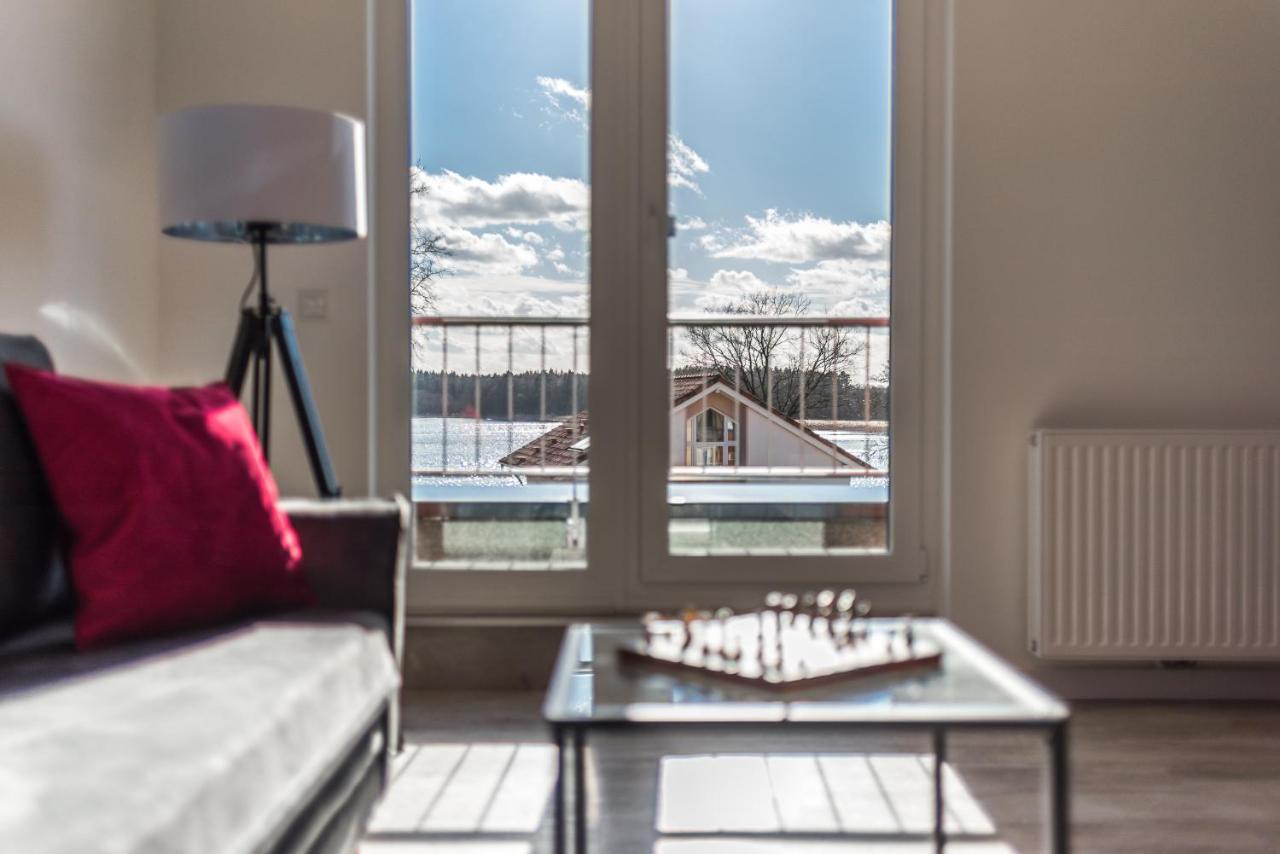 Ferienhaus-See-Sauna-Kamin-Hund Mit E-Ladestation Krakow am See Buitenkant foto